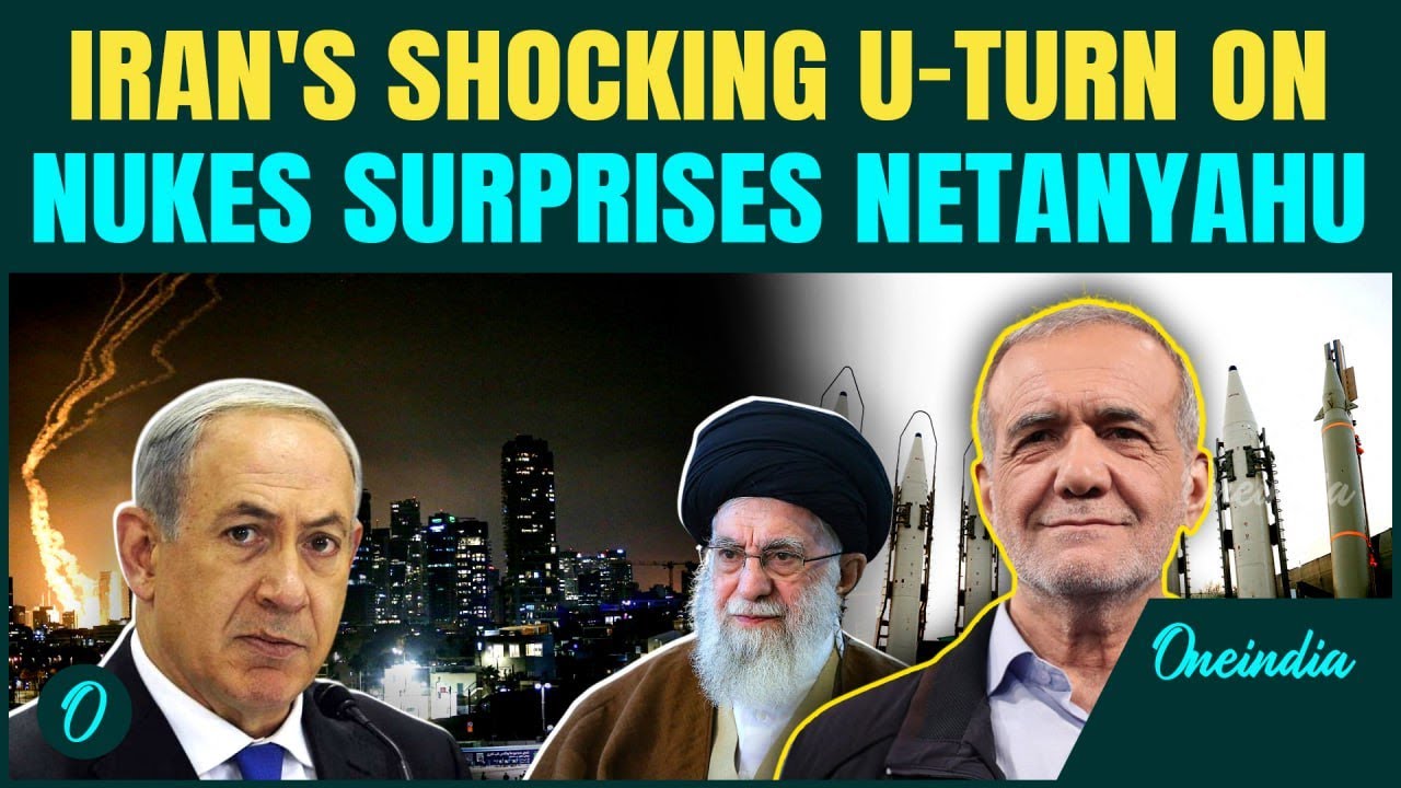 Iran’s Dramatic U-TURN on Nukes Amid Bloody War With Israel | Pezeshkian Says ‘Ready To Give Up But'