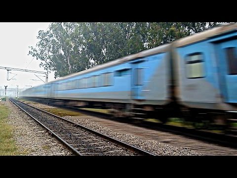 IRFCA - 12014 Amritsar Shatabdi hitting 130kmph!!