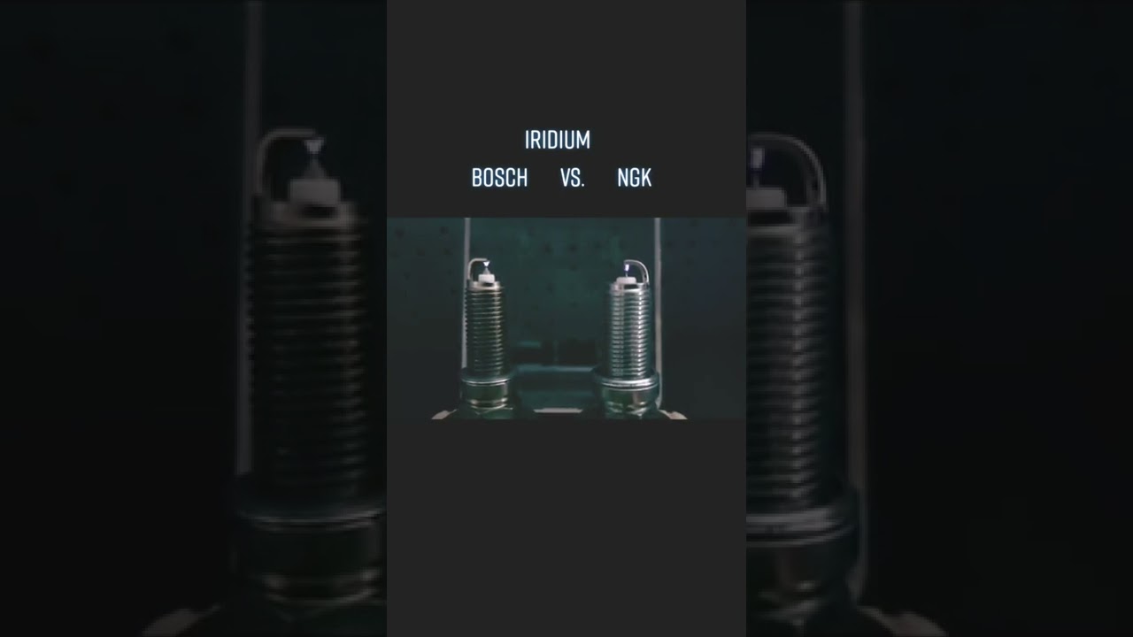 Iridium Spark Plugs Bosch vs NGK