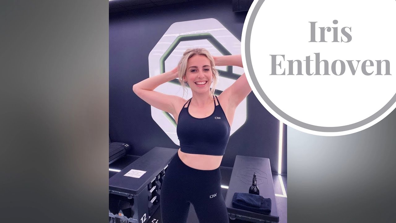 Iris Enthoven doet een sexy workout!