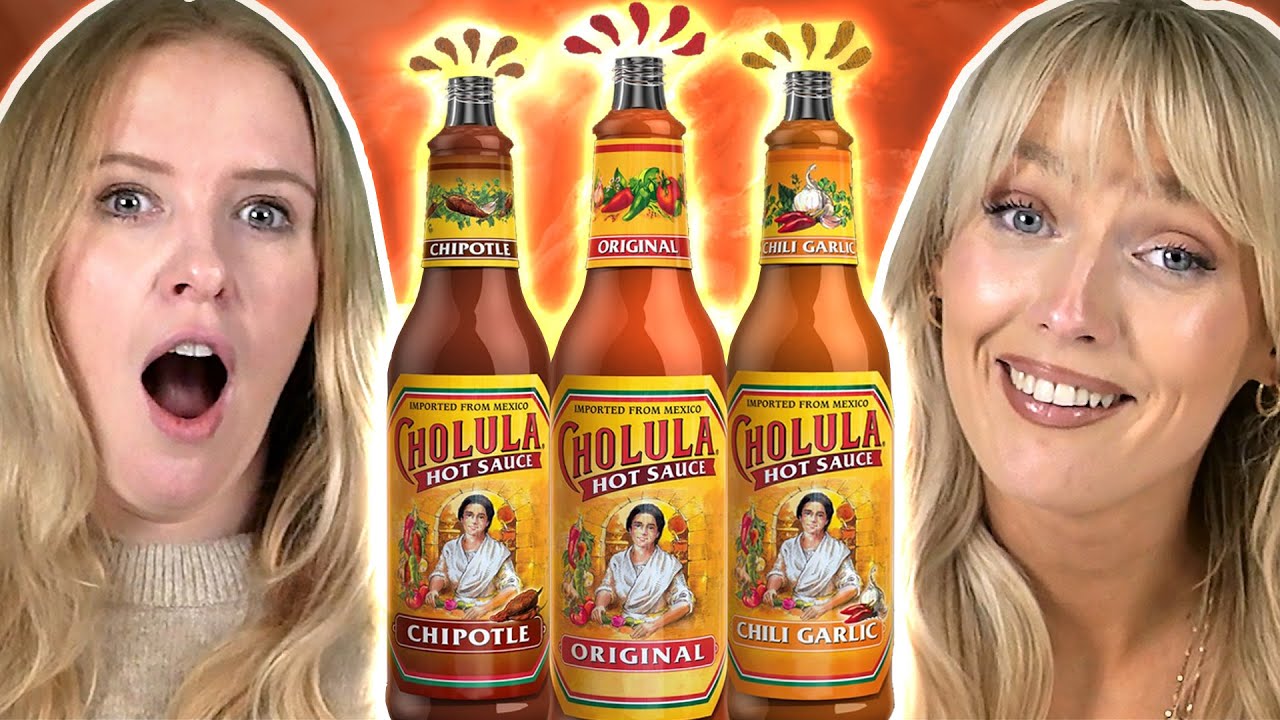 Irish People Try Cholula Hot Sauces