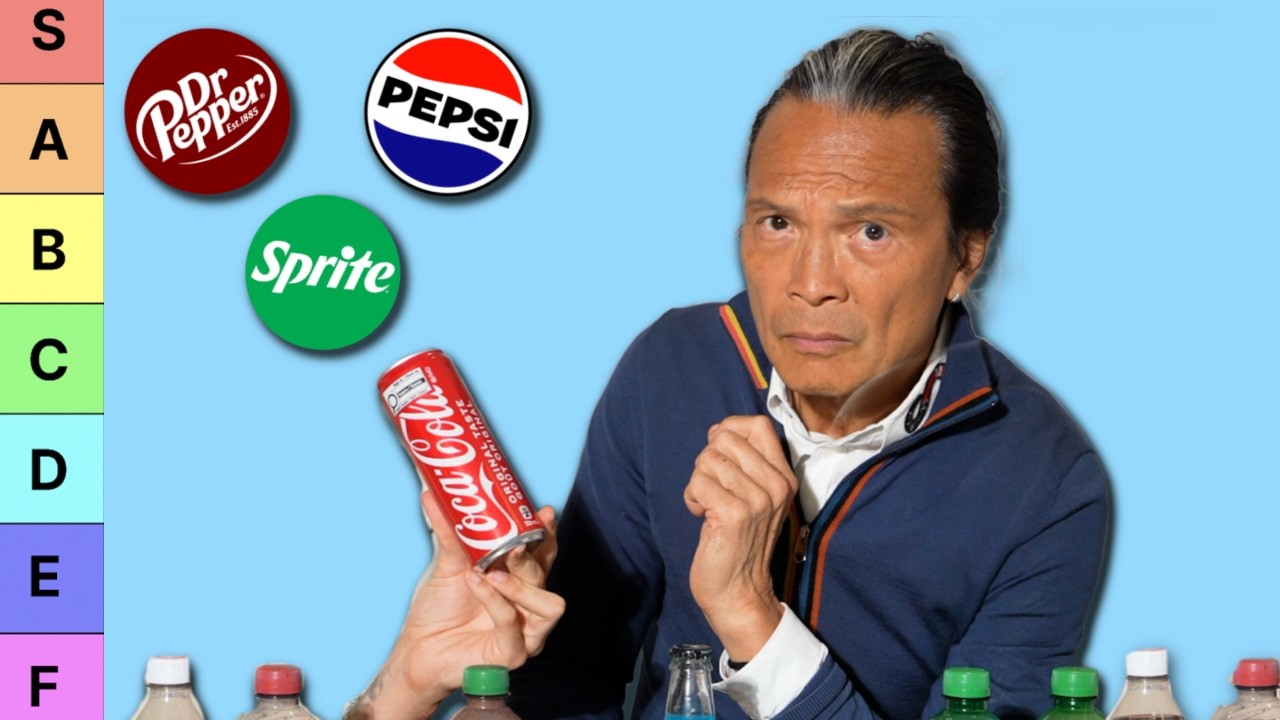 Iron Chef Dad tries Sodas for the FIRST time.
