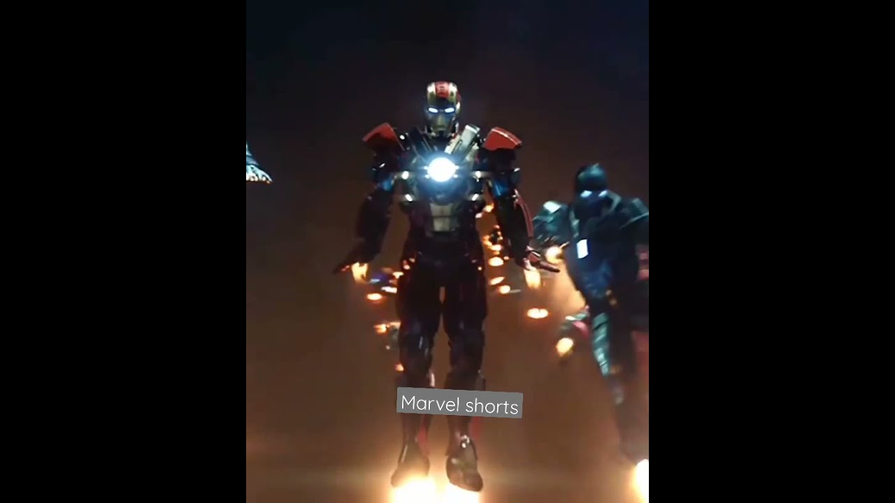 iron man all suit and panda song best scenes #shorts#marvel shorts