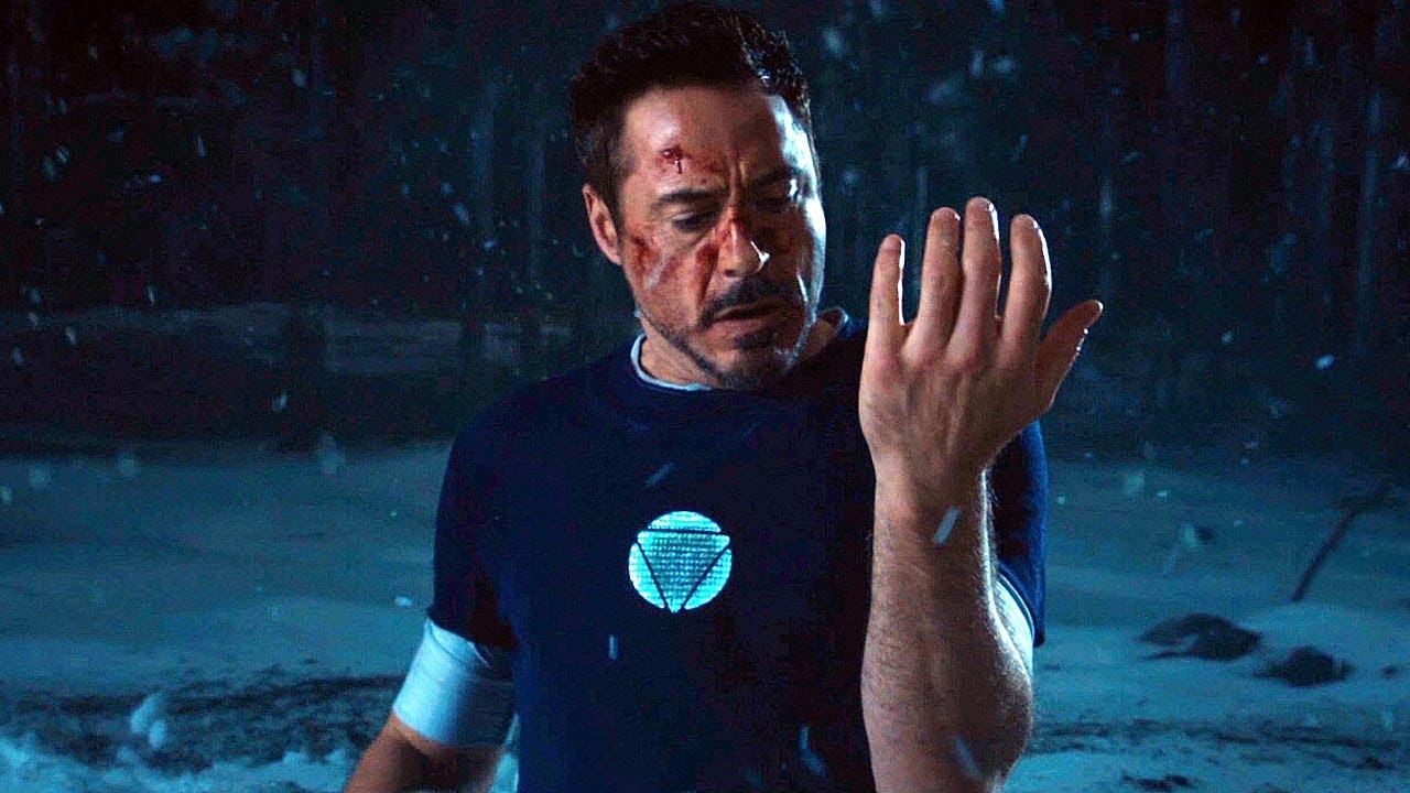 Iron Man Falls - Snow Scene 