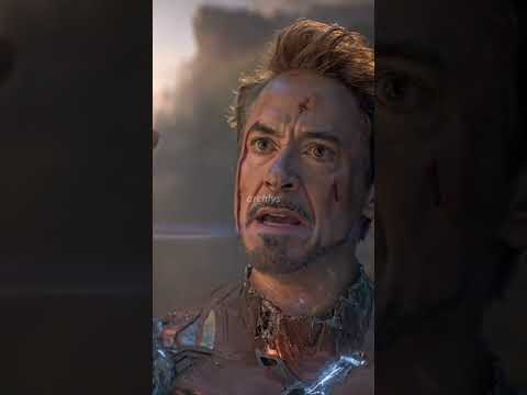 iron man ölüm sahnesi