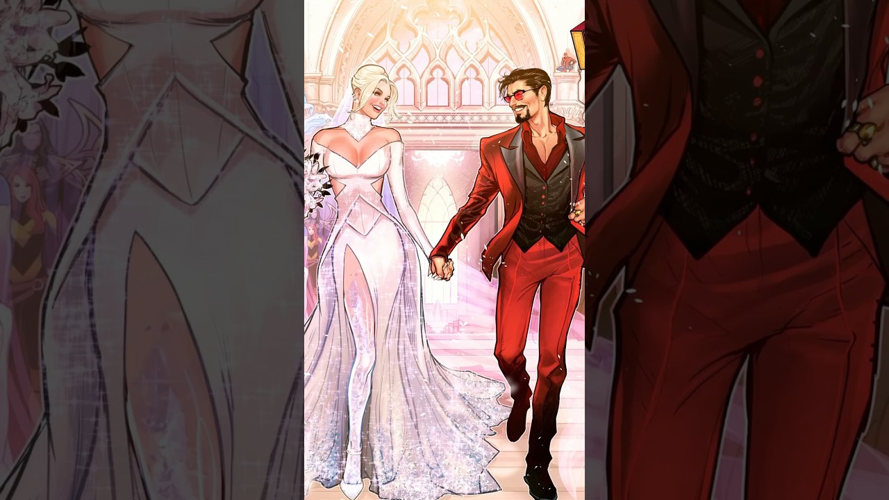 Iron Man Marries Emma Frost