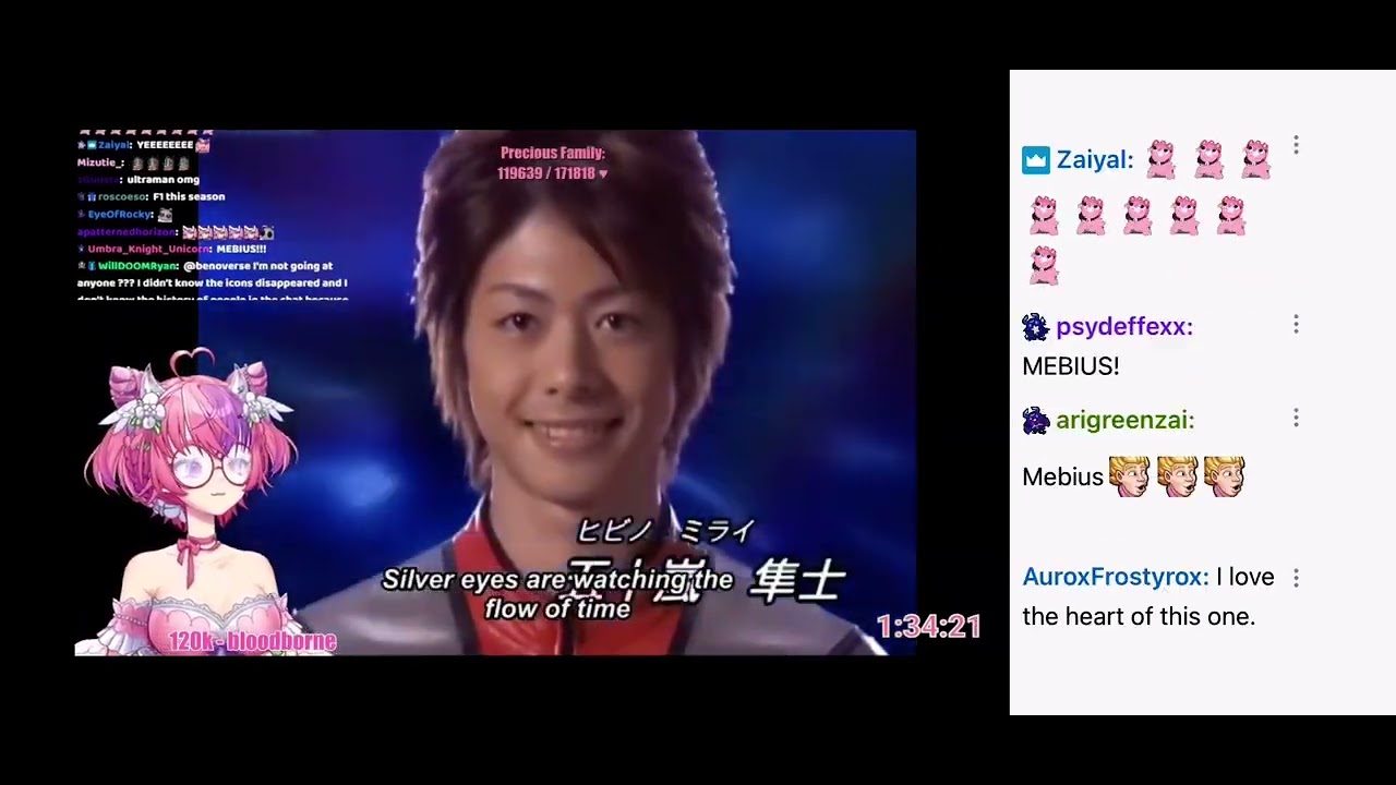 Ironmouse react to Ultraman opening