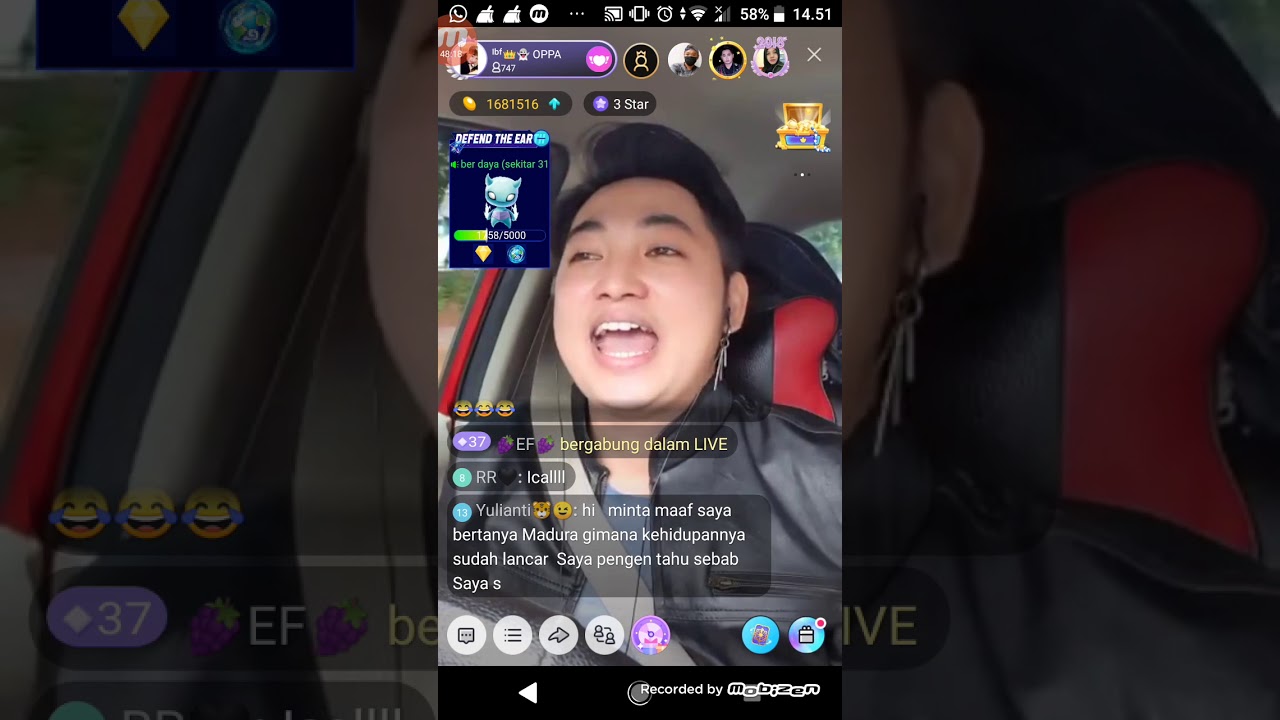 Irwan live bigo tadi siang 18 09 2019
