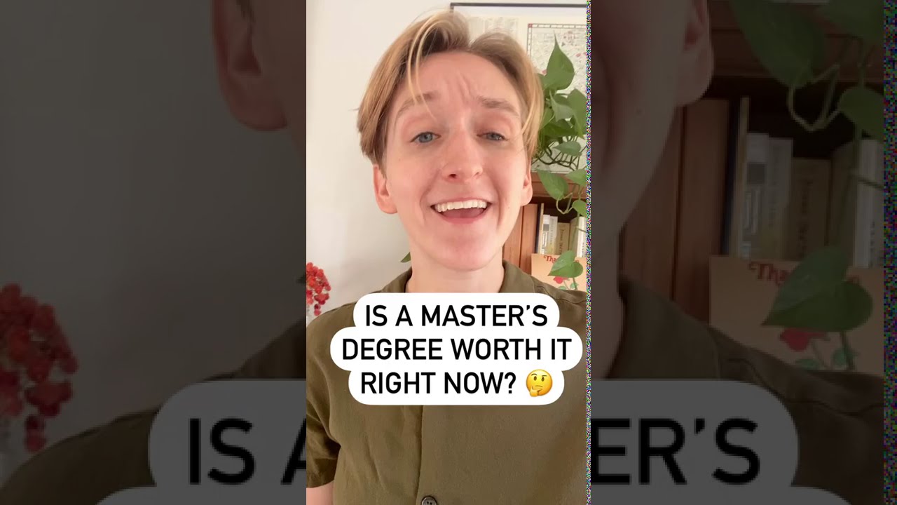 Is A Master's Degree Worth It?