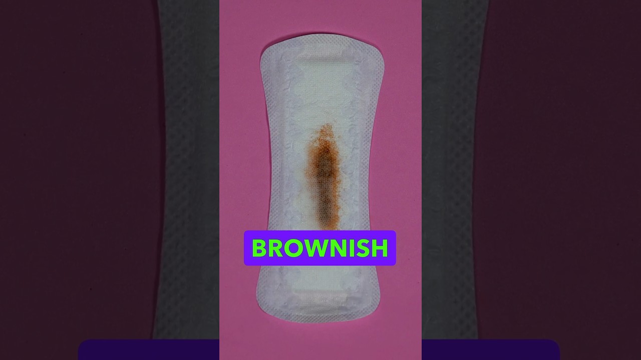 Is Brown Discharge Normal After Your Period? #womenshealth