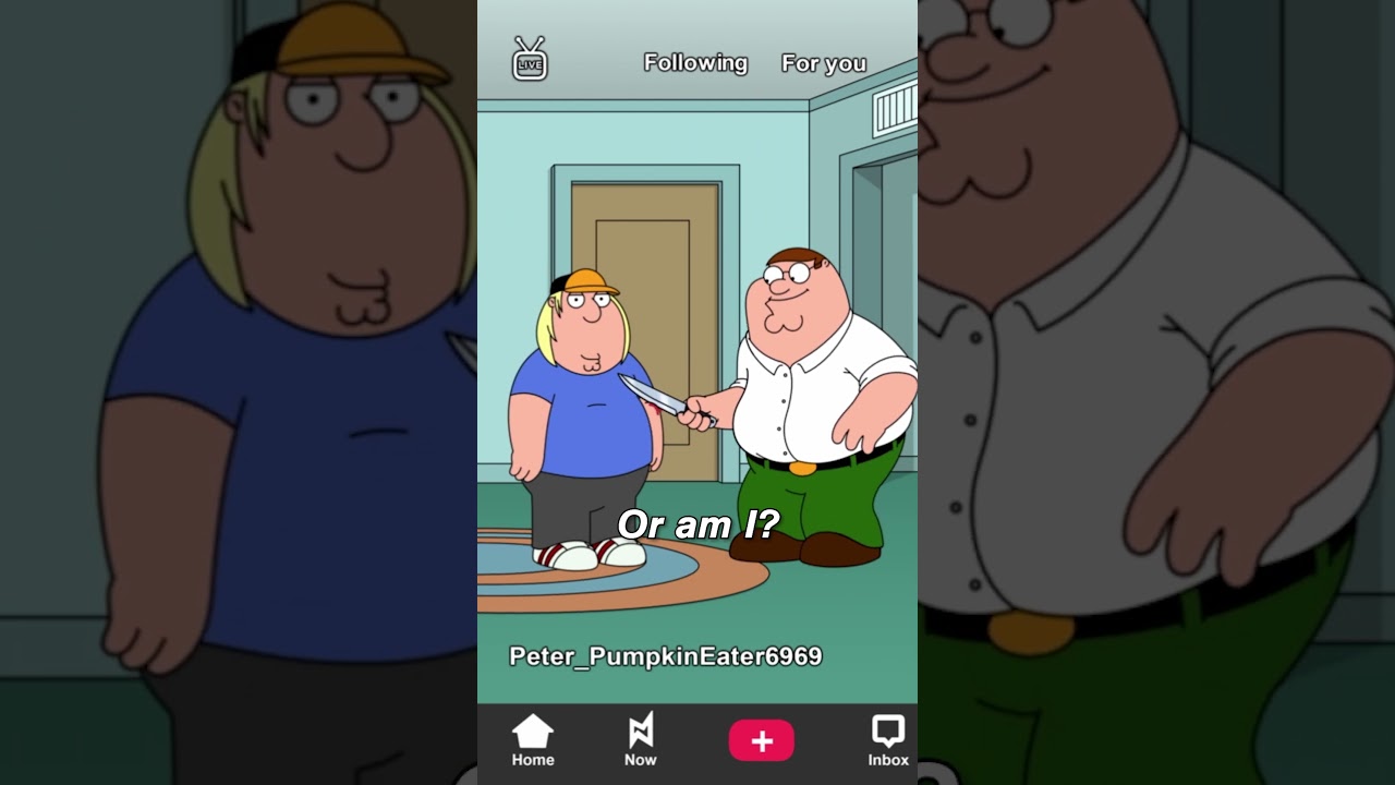 is chris cake? 🤔🔪 #familyguy