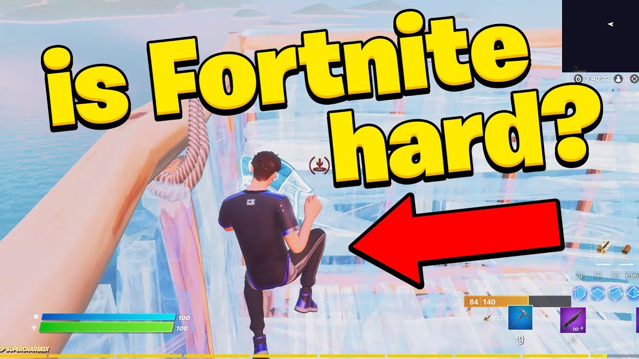 is Fortnite even hard?🤔