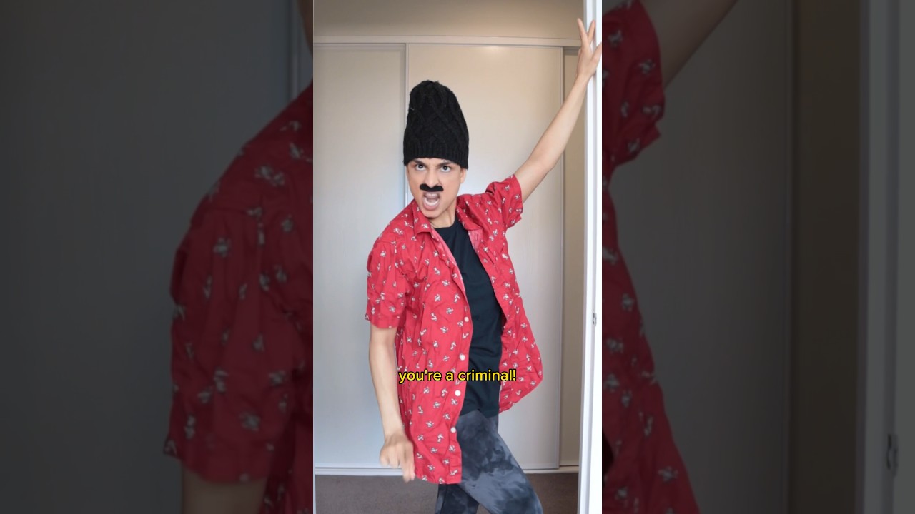 Is mum a criminal for this 👀? #indian #comedy #springcleaning #sketch