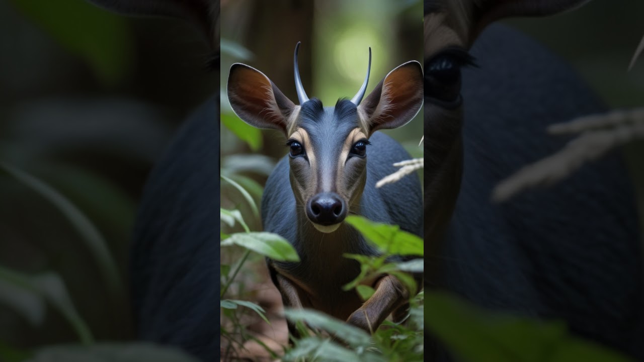Is the Blue Duiker REALLY the Smallest Antelope? #blueduiker #shorts #animals