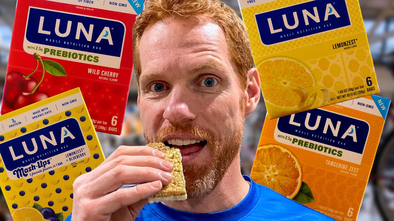 Is the Lemonzest Luna (Clif) Bar really the best?! - Taste Test