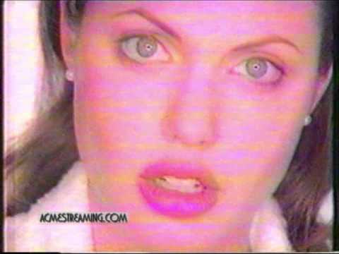 Is This Angelina Jolie In A  Rembrandt Toothpaste Commercial circa 1993?