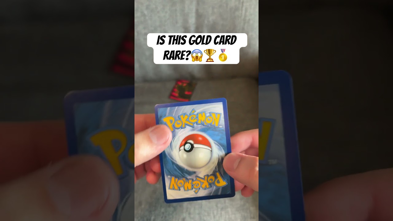 Is this gold card rare?😱 #pokemonchannel #pokemon #pokemoncards #pokemontcg #mewtwo #zoroark