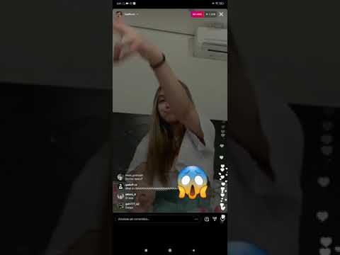 Isa fonti mostra Peito em LIVE !! 😱