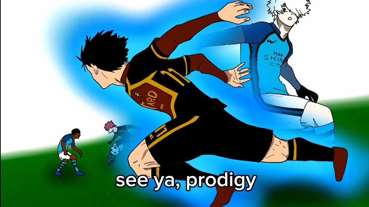 Isagi outplays manshine | Blue Lock manga animation