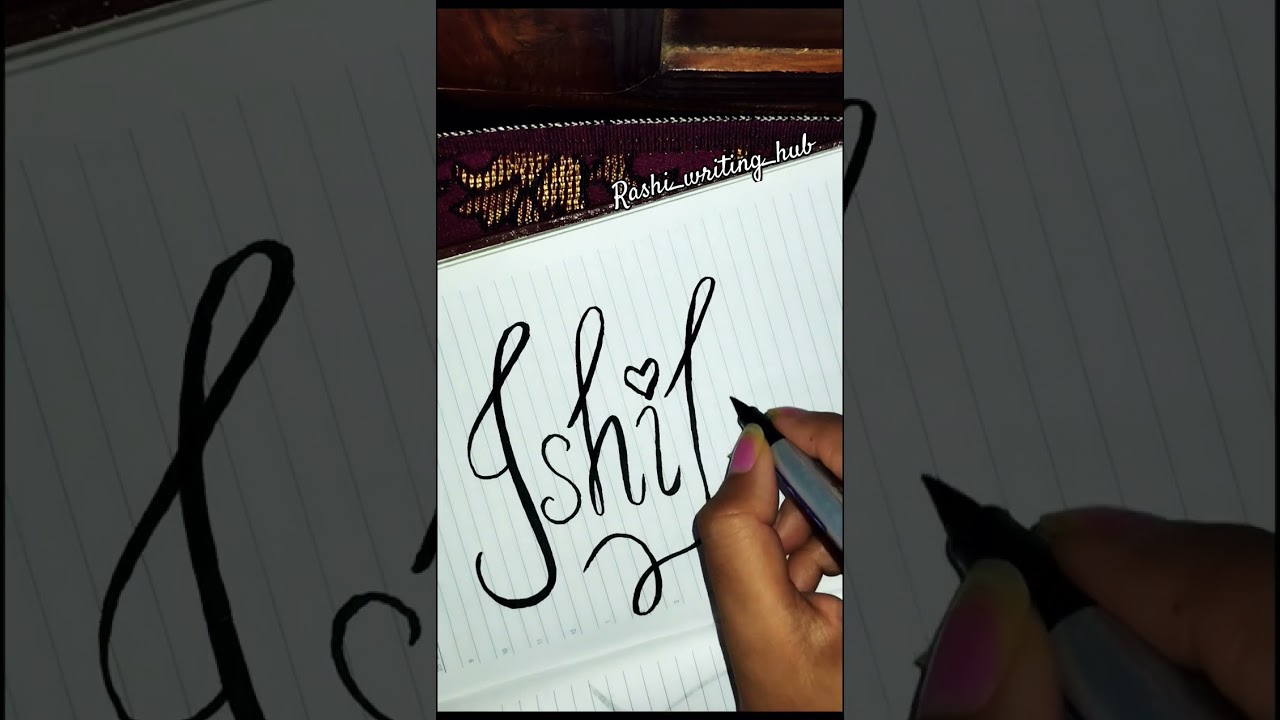 Ishika....    #shorts #viral #viralvideo #handwriting #commentyourname #nameart #namestatus #ishika