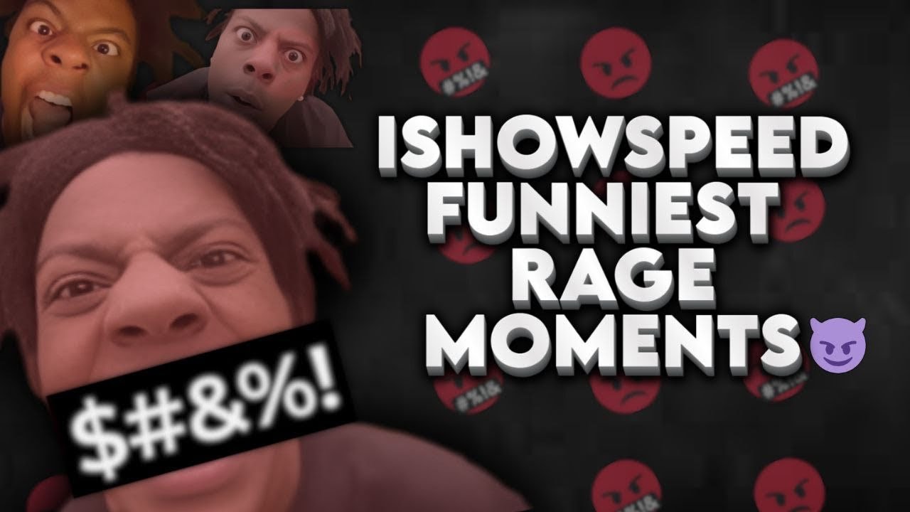 IShowSpeed Best Rage Moments Compilation🤬