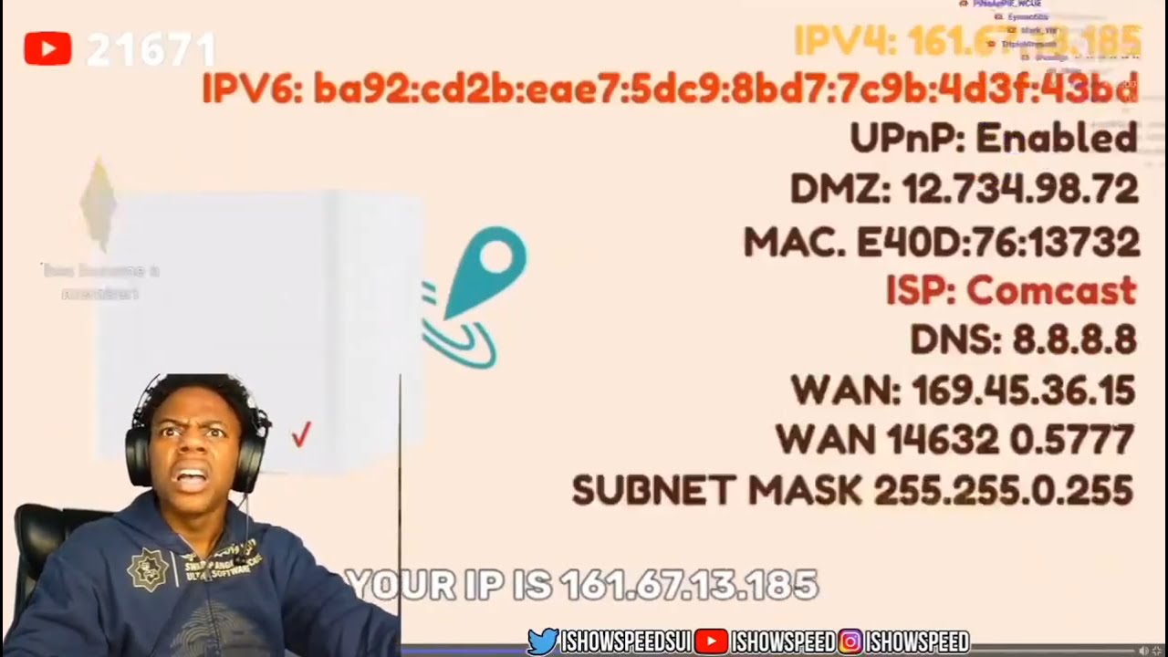iShowSpeed Gets Doxxed On Stream 💀