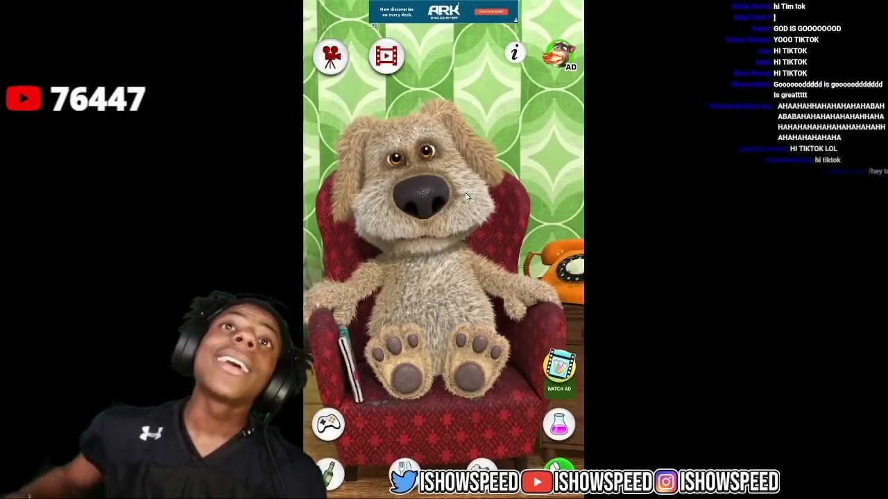 Ishowspeed teaches Talking Ben 