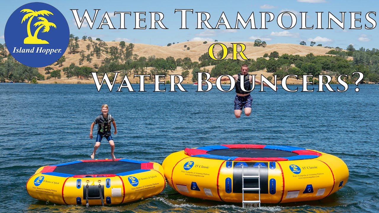 Island Hopper Water Trampoline or Water Bouncer?