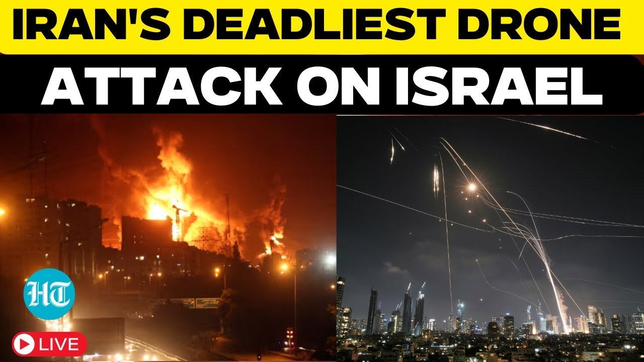 Israel Iran War LIVE | Iran Fires 1000 Drones And 400 Ballistic Missiles | Iran Israel Conflict