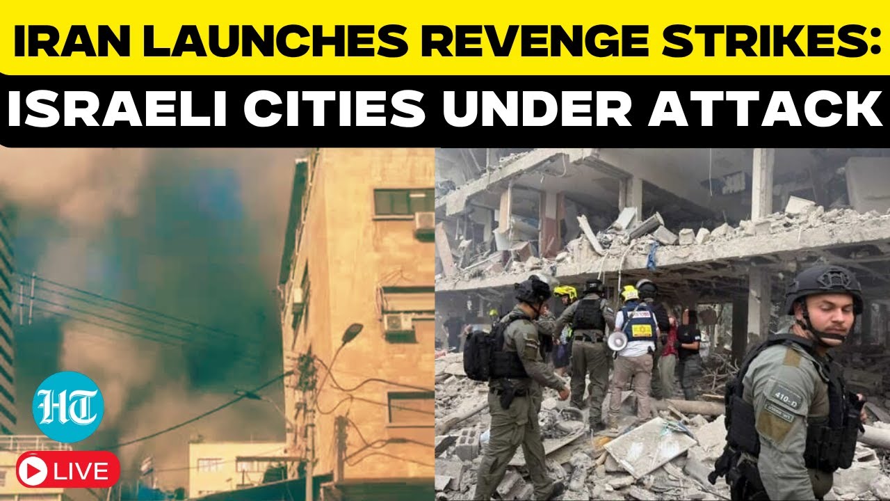 Israel Iran War LIVE: Iran Begins Revenge, Targets Tel Aviv & Haifa Hours After US Strike | Trump