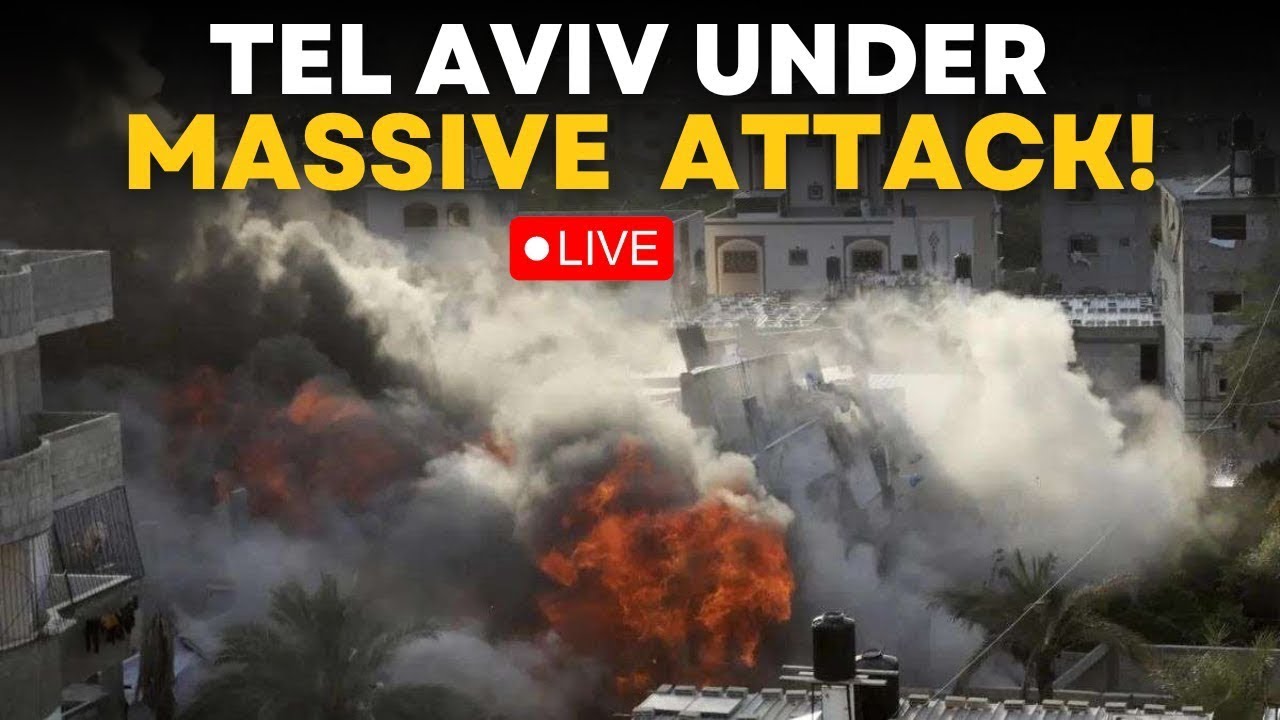 Israel-Iran War LIVE: Huge Blasts, Damage In Tel Aviv After Iran’s Ferocious New Attack | Watch