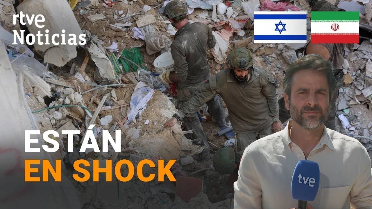 ISRAEL-IRÁN: Las OLEADAS de ATAQUES de TEHERÁN MATAN al MENOS a DIEZ CIVILES ISRAELÍES | RTVE