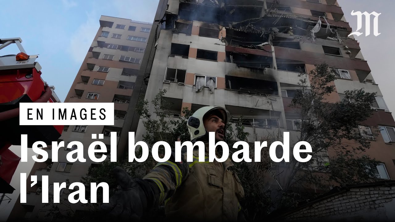 Israël a lancé une attaque massive contre l'Iran, voici les images