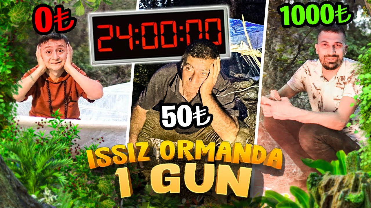 ISSIZ ORMANDA 1 GÜN GEÇİRME | UCUZ ORTA PAHALI