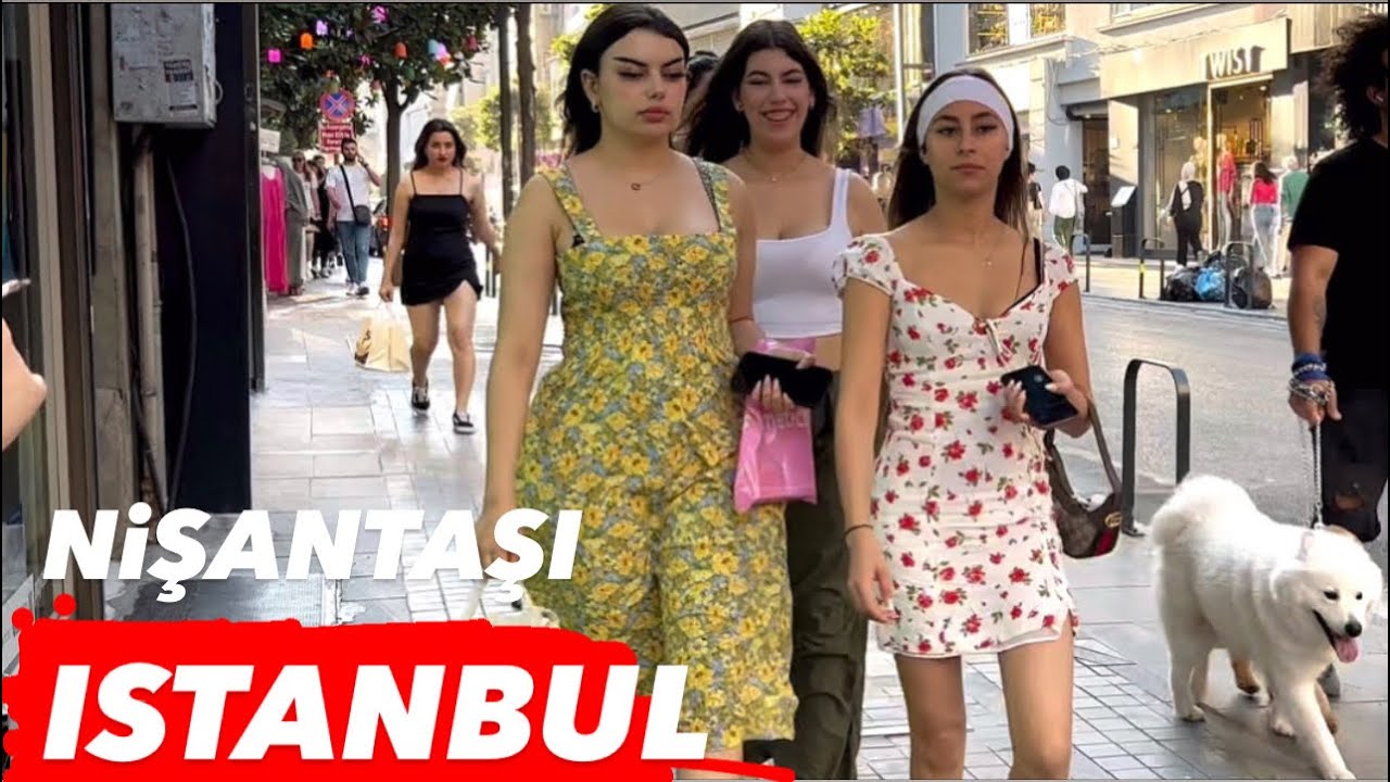 ISTANBUL NiŞANTAŞI Walking Tour June 2023 4K UHD 60FPS Turkey