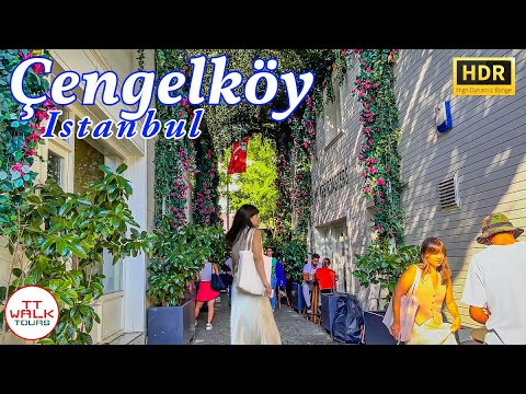 Istanbul Walking Tour | Çengelköy & Kuleli Neighborhood | 4K HDR