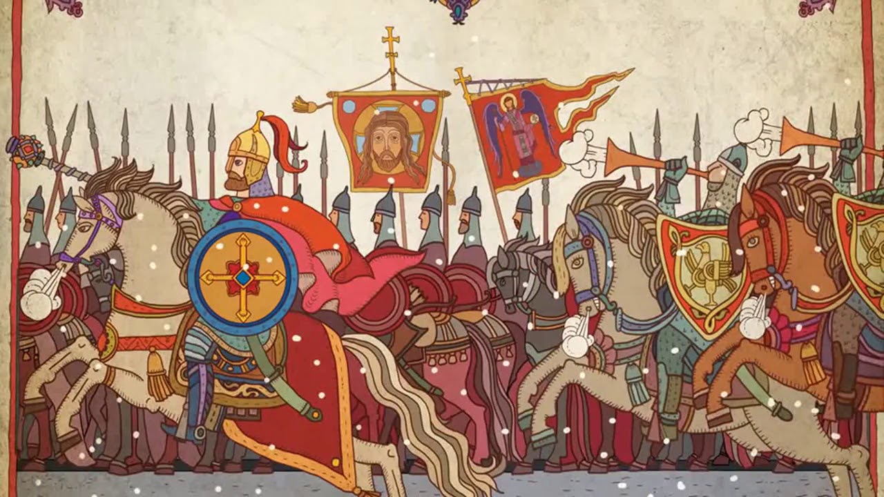 Istoria Alexandra Nevskogo dlya malyshey