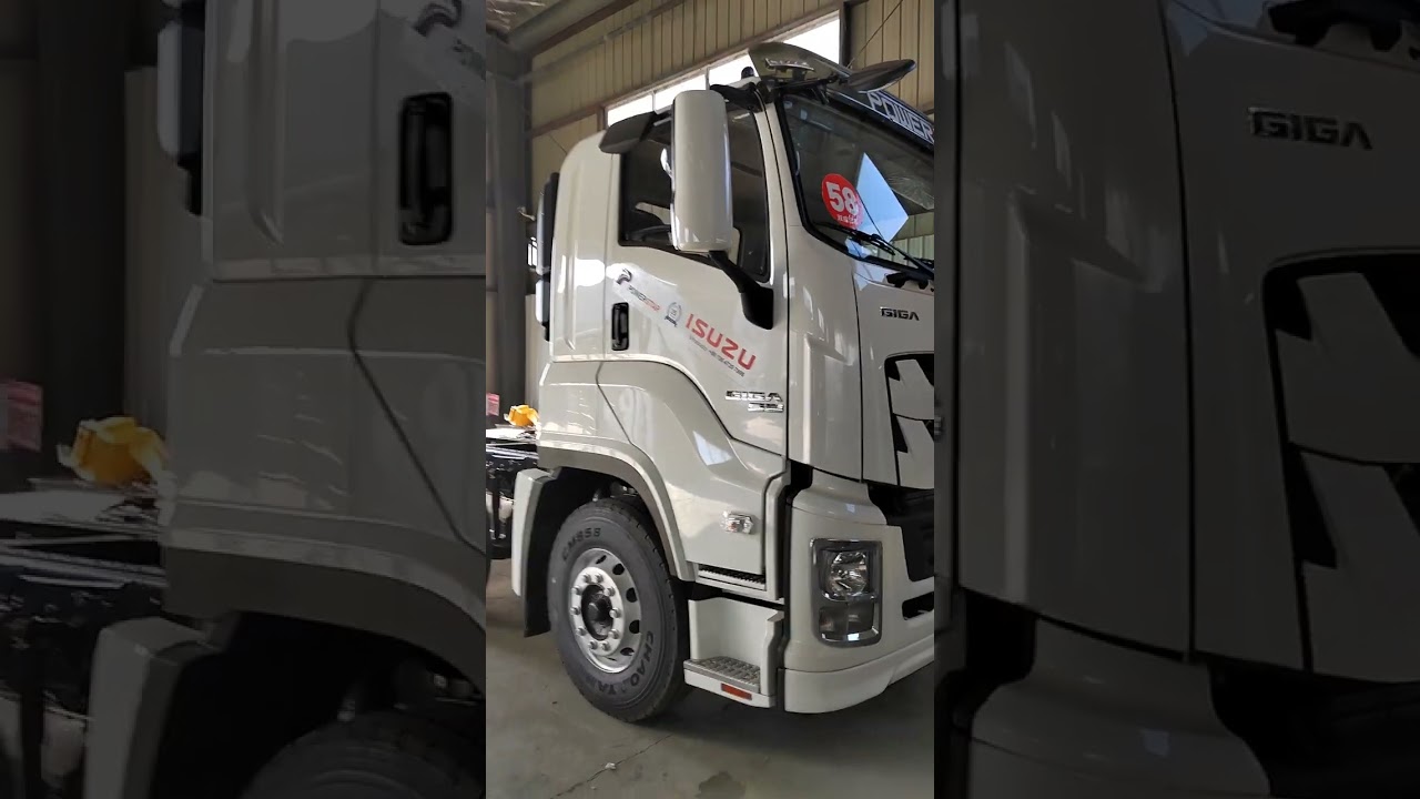 ISUZU 460 hp engine GIGA truck chassis, www.isuzutruckscn.com
