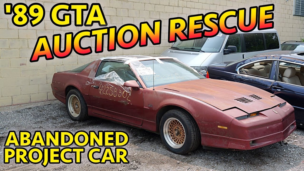 IT WAS CHEAP! I Won This 1989 Trans-Am At The Auction. Not Registered in 17 YEARS! Worth Saving?