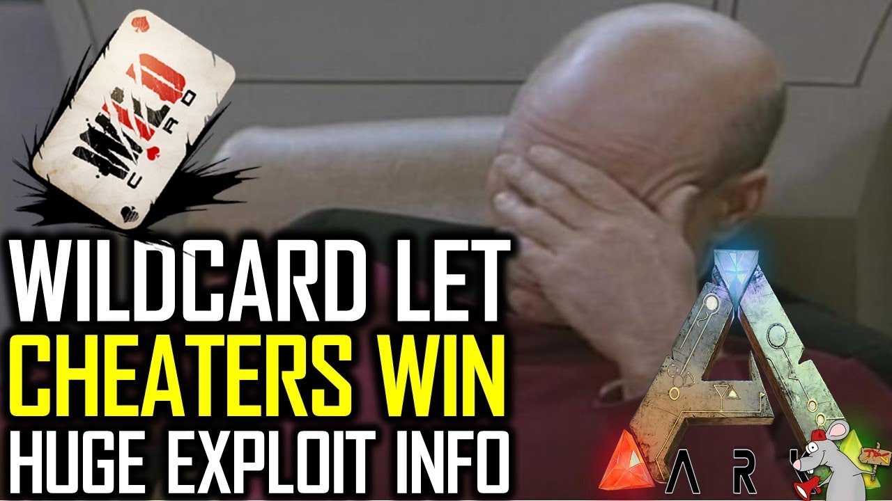 IT WAS OK TO CHEAT IN ARK SURVIVAL EVOLVED! HUGE EXPLOIT NEWS - WILDCARD DO NOTHING!