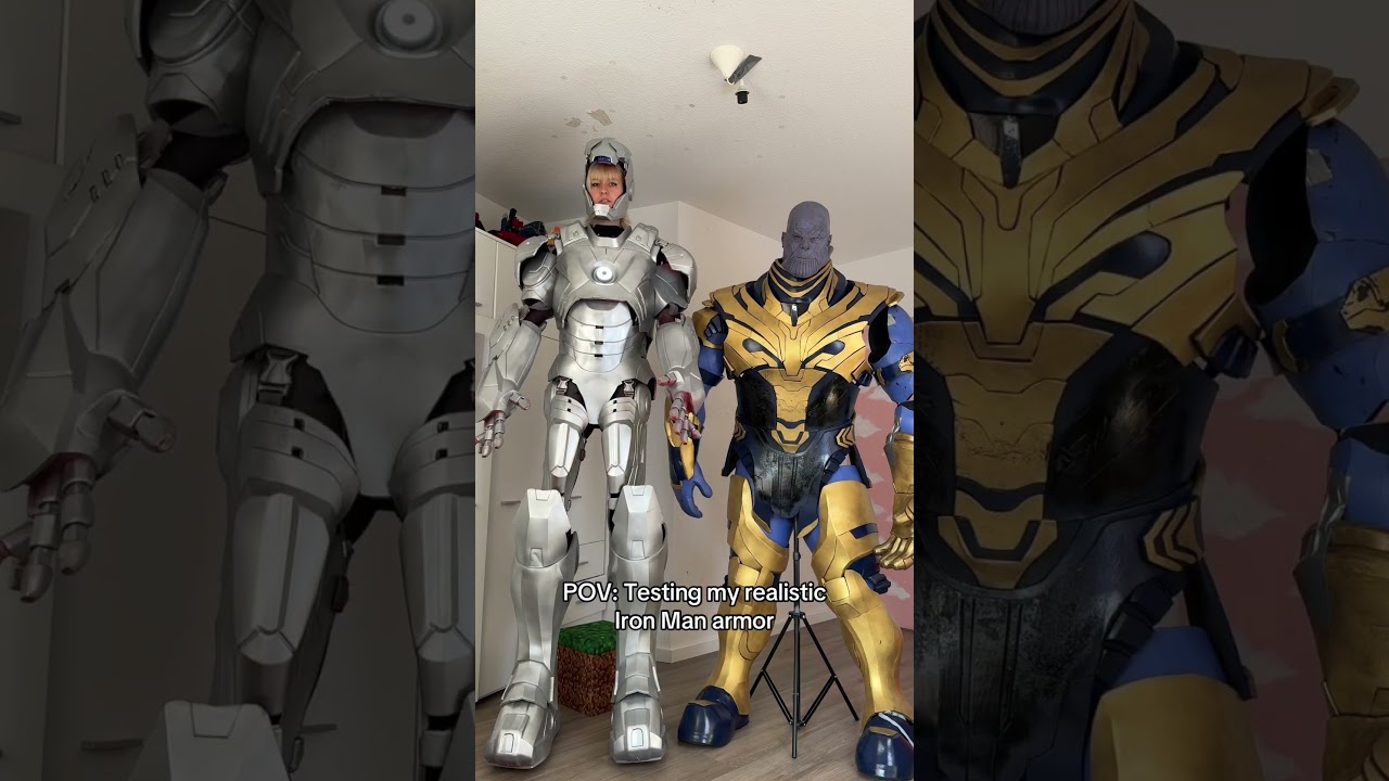 It works #cosplay #marvel #ironman