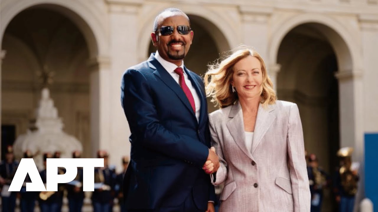 Italian PM Meloni Meets Ethiopian PM Abiy Ahmed in Rome | Bilateral Talks & Investment Focus | APT