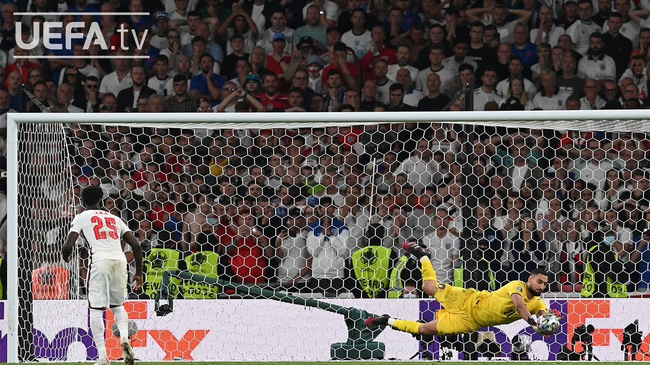 ITALY 1-1 ENGLAND PENALTY SHOOT-OUT, EURO 2020 FINAL