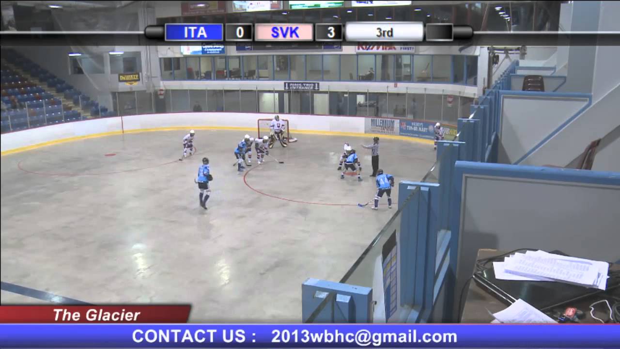 Italy vs. Slovakia 2013 World Women's Ball Hockey Championship, June 6, 2013
