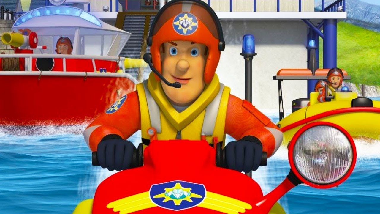 Itfaiyeci Sam Türkçe yeni bölümleri HD | Sudaki en iyi kurtarma 🔥 Sezon 7 🚒 çizgi film