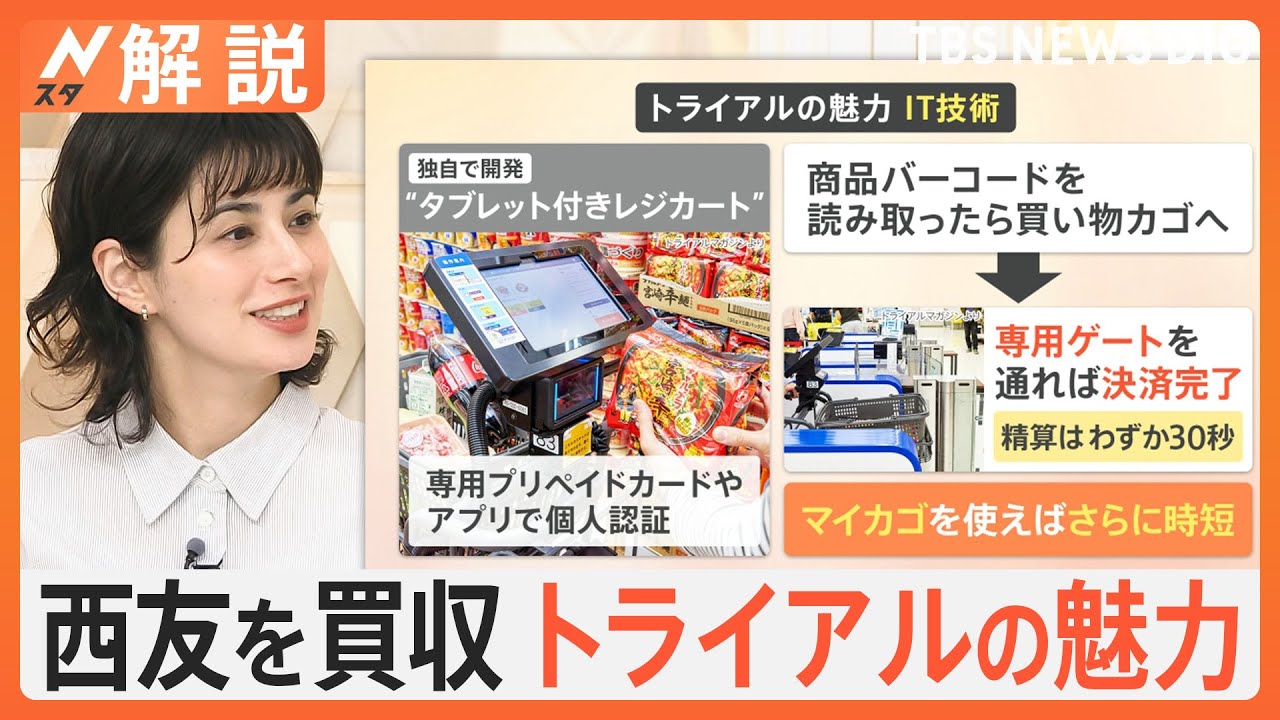 西友を買収で注目「トライアル」安さのヒミツ、IT駆使で客取り込み低価格実現、東京にも進出？【Nスタ解説】｜TBS NEWS DIG