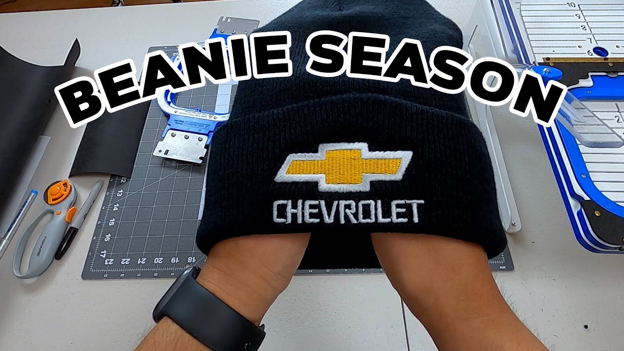 It's Beanie Season!!! 5 Rules when Embroidering Beanies