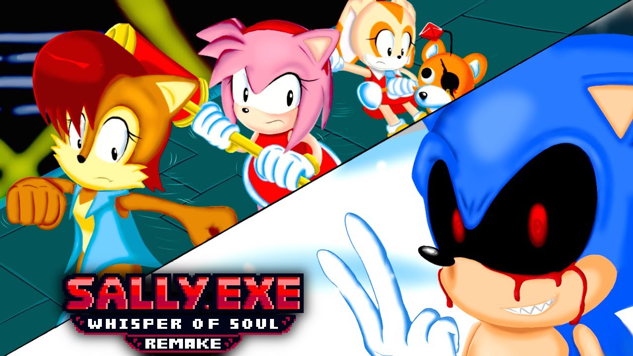 IT'S HERE!! WHISPER OF SOUL REMAKE!! Sonic.exe: Spirits of Hell Round 2 [Sally.exe]