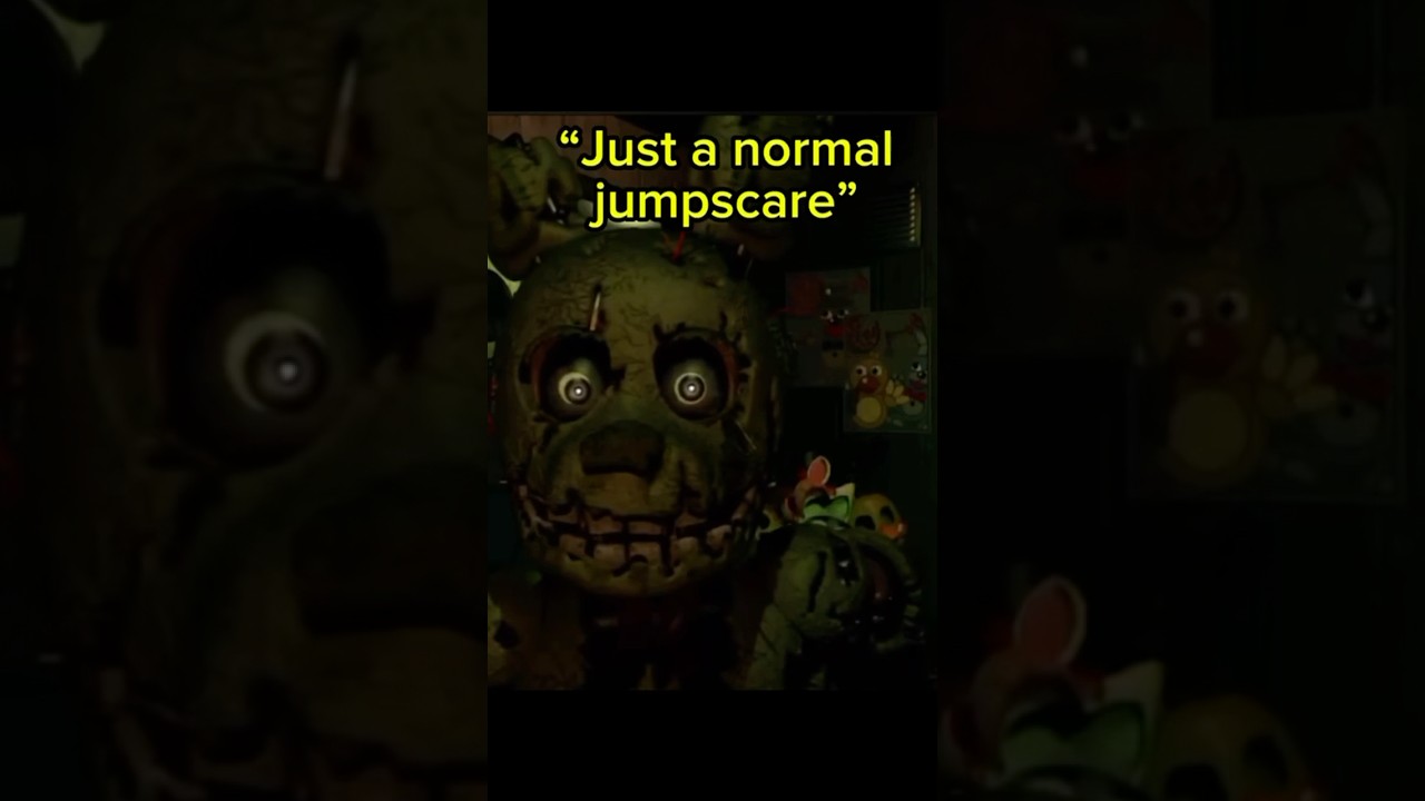 ‘It’s Just A Normal Jumpscare’ #fivenightsatfreddys #fnaf #springtrap #fyp #sad