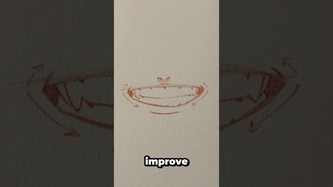 It’s so simple but makes for a good drawing . . . ☠️😮‍💨 || #art #anime #manga #naruto #shorts